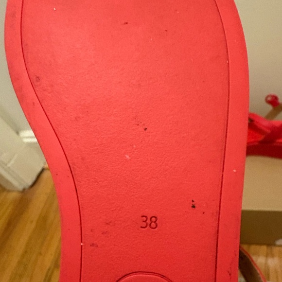 Camper Red Platform Sandals - Picture 6 of 9